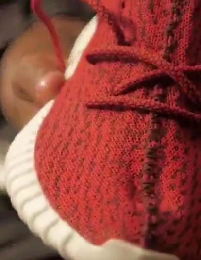 Diddy Red Yeezy Boost (2)