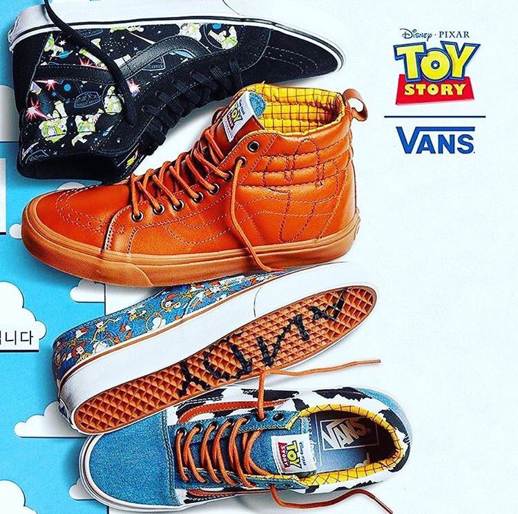 Toy story vans clearance trainers