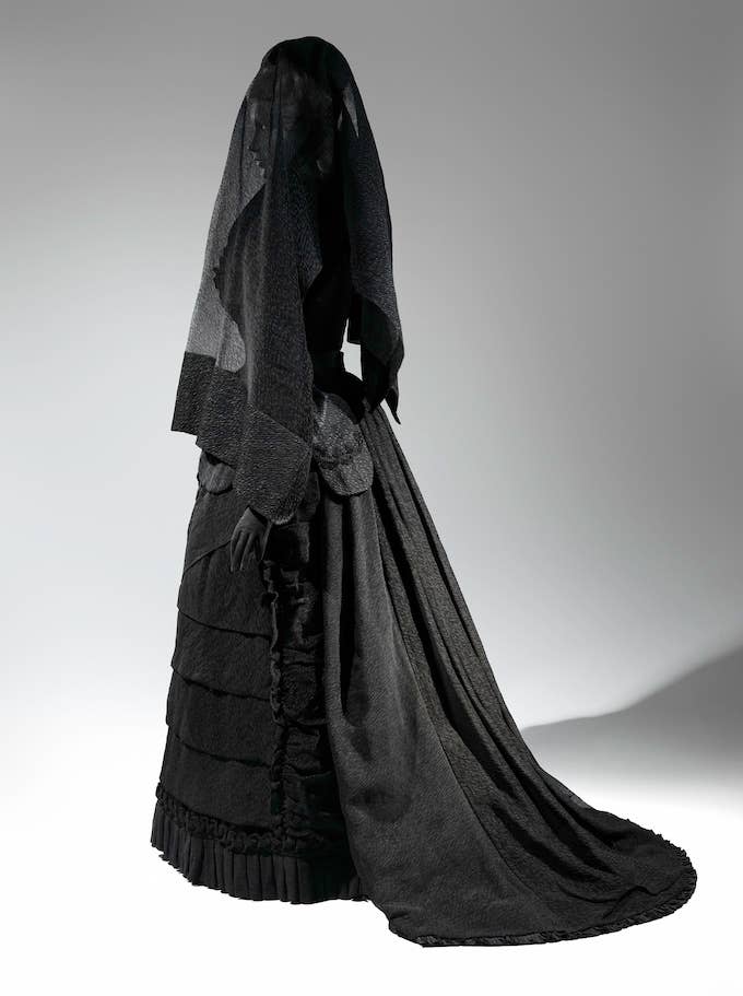 Mourning Ensemble, 1870-1872