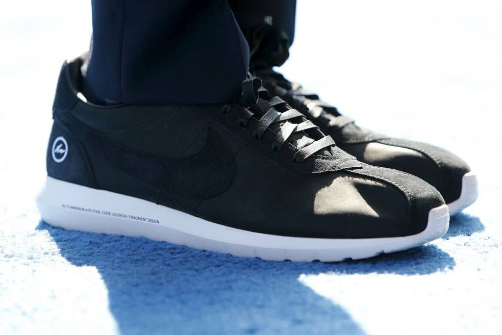 Mark Parker wore the fragment Design x Nike Roshe Run LD-1000 to Meet with President Obama