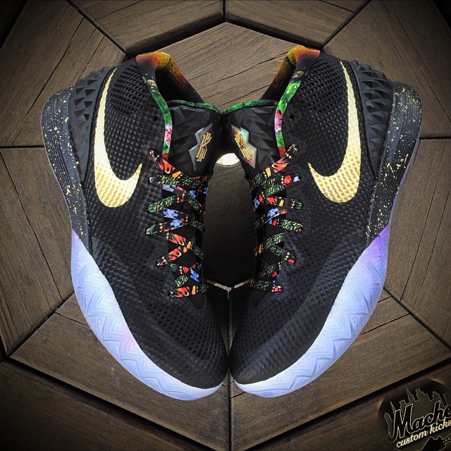 Nike Kyrie 1 &#x27;Watch the Throne&#x27; by Mache