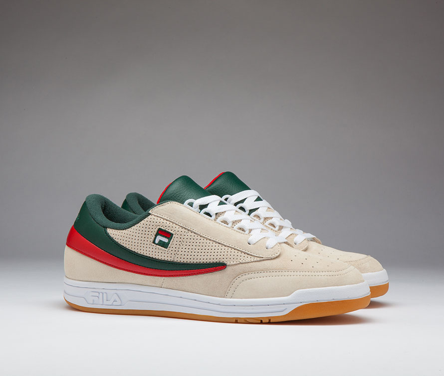 Fila green and on sale red