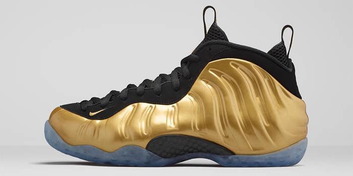 Nike Air Foamposite One Gold 314996-700 (2)