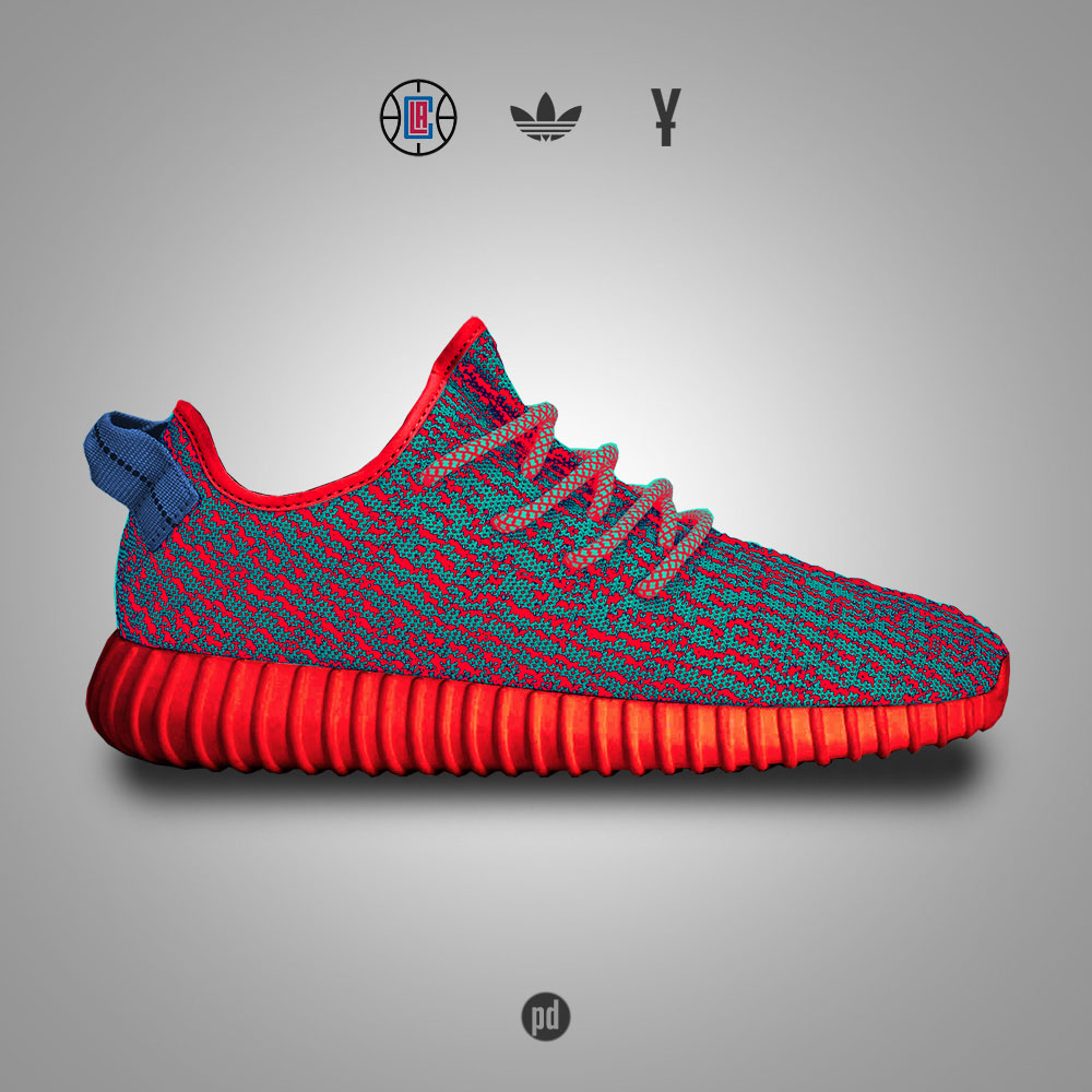 adidas Yeezy 350 Boost for the Los Angeles Clippers