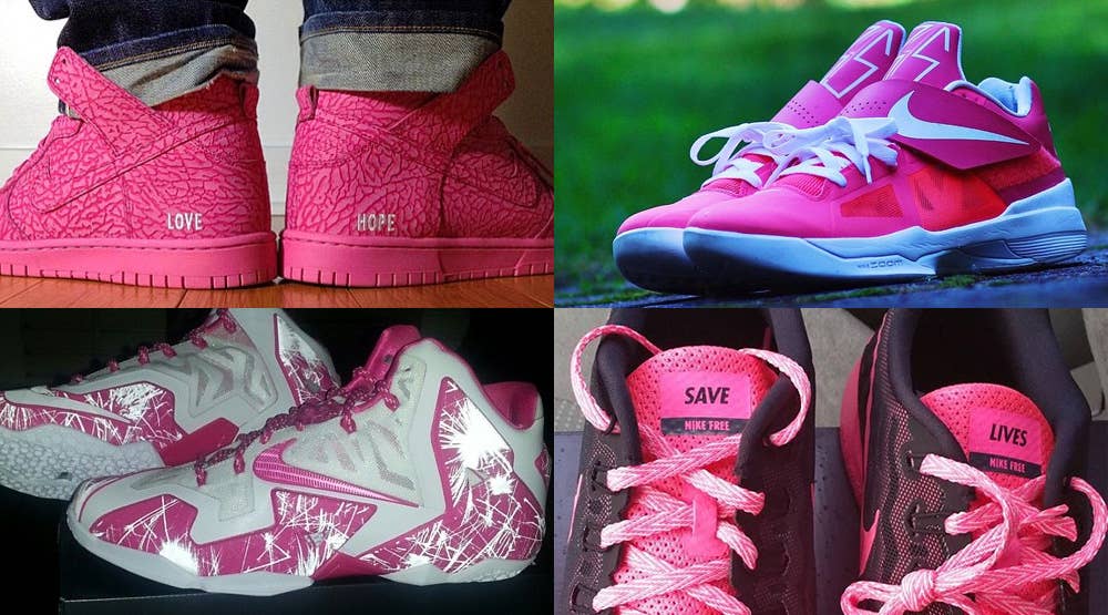 The 50 Best 'Think Pink' NIKEID Designs On Instagram