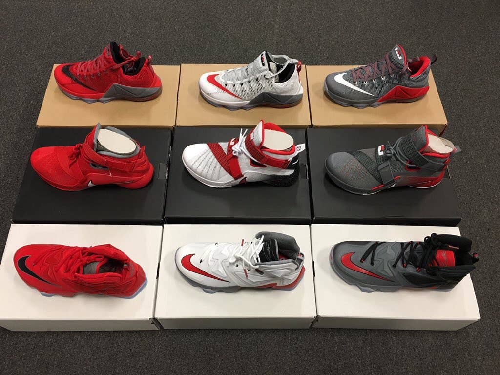 Nike OSU LeBron Sneakers