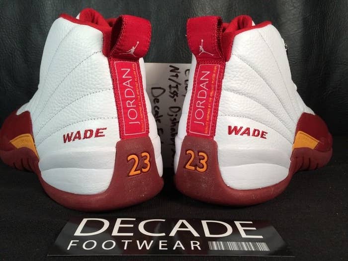 Dwyane Wade Air Jordan 12 Miami Heat PE (2009)