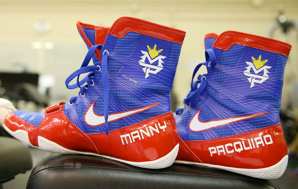 Manny Pacquiao&#x27;s Nike Hyper KO Boxing Boot