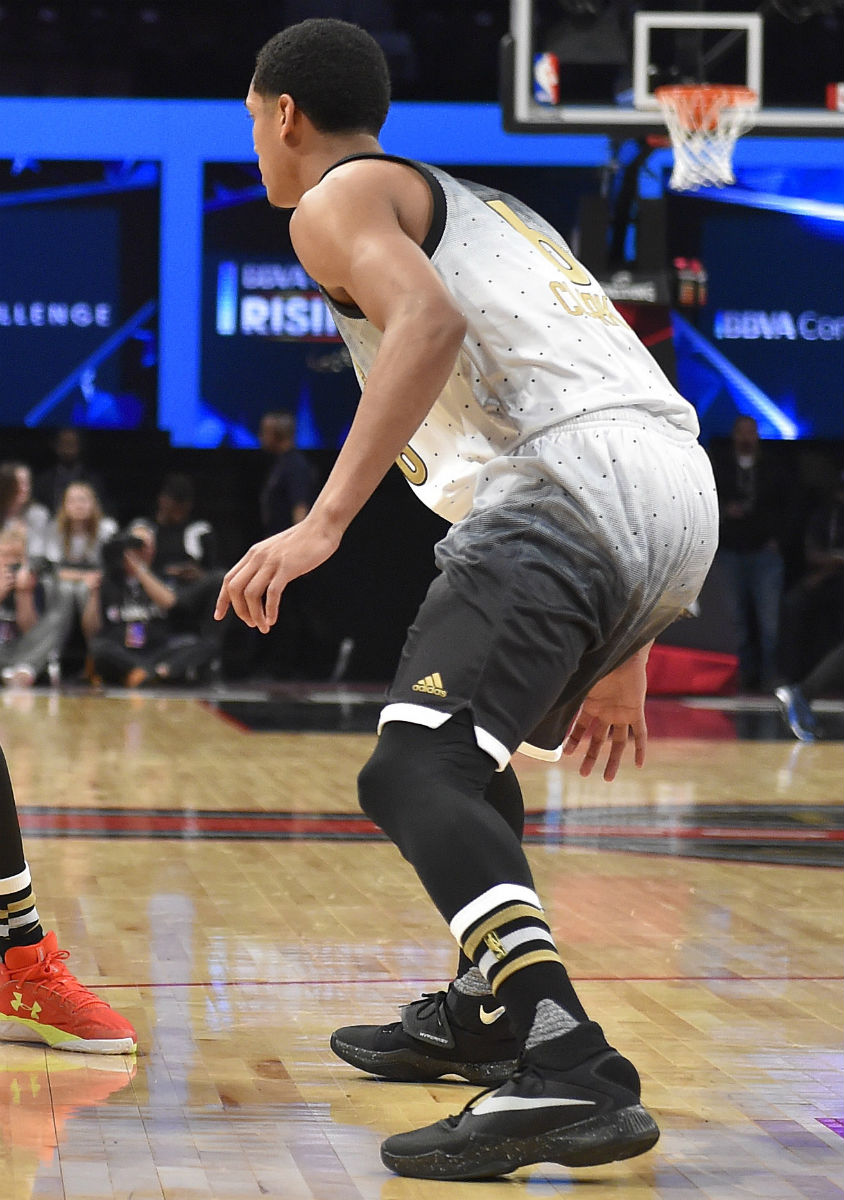 Jordan Clarkson Wearing the Nike HyperRev 2016