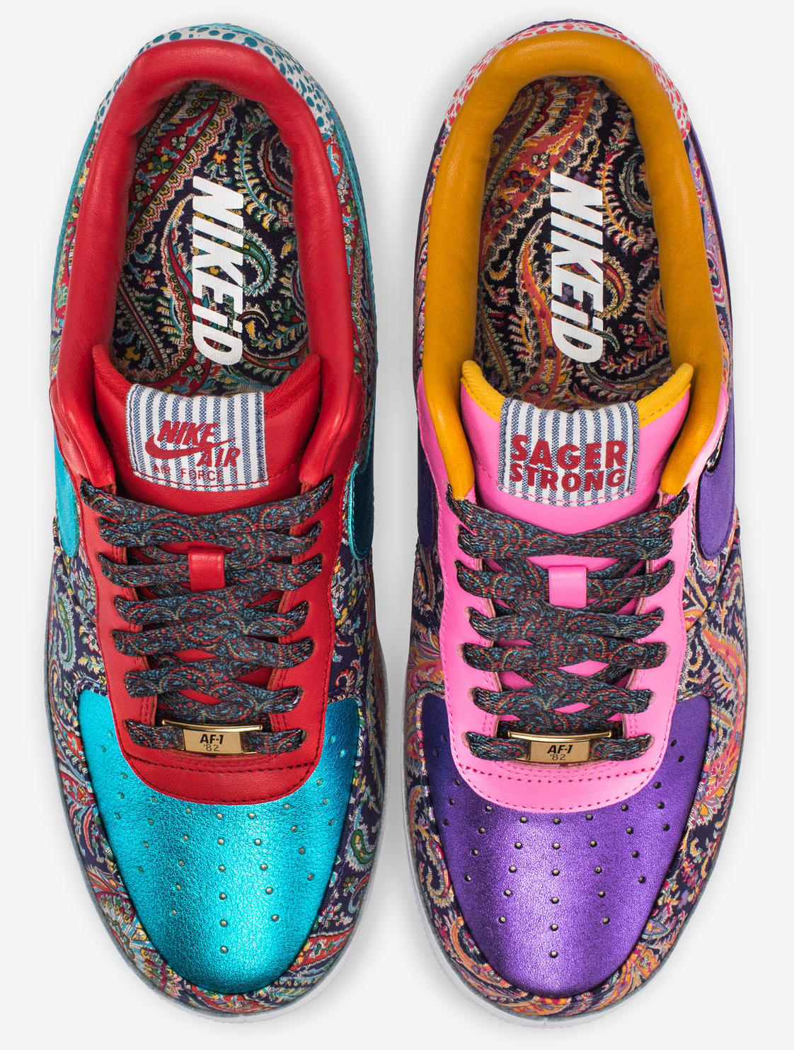 Nike Air Force 1 Bespoke &quot;Sager Strong&quot;
