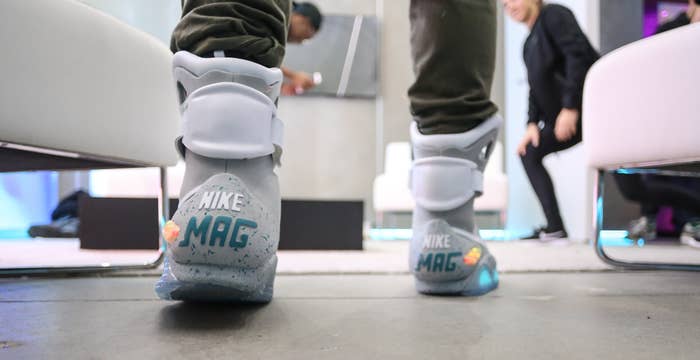 2016 Nike Mag on Feet