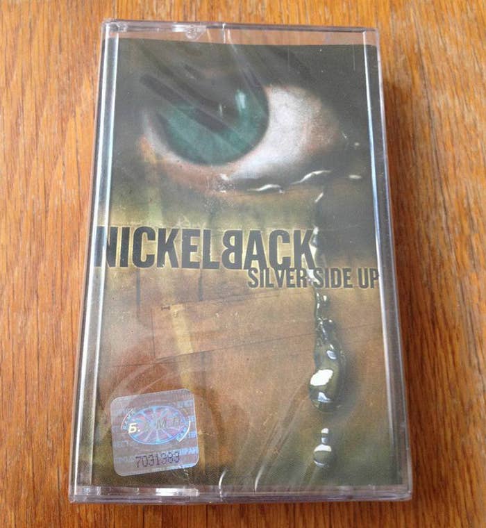 Nickelback &#x27;Silver Side Up&#x27; Cassette Tape