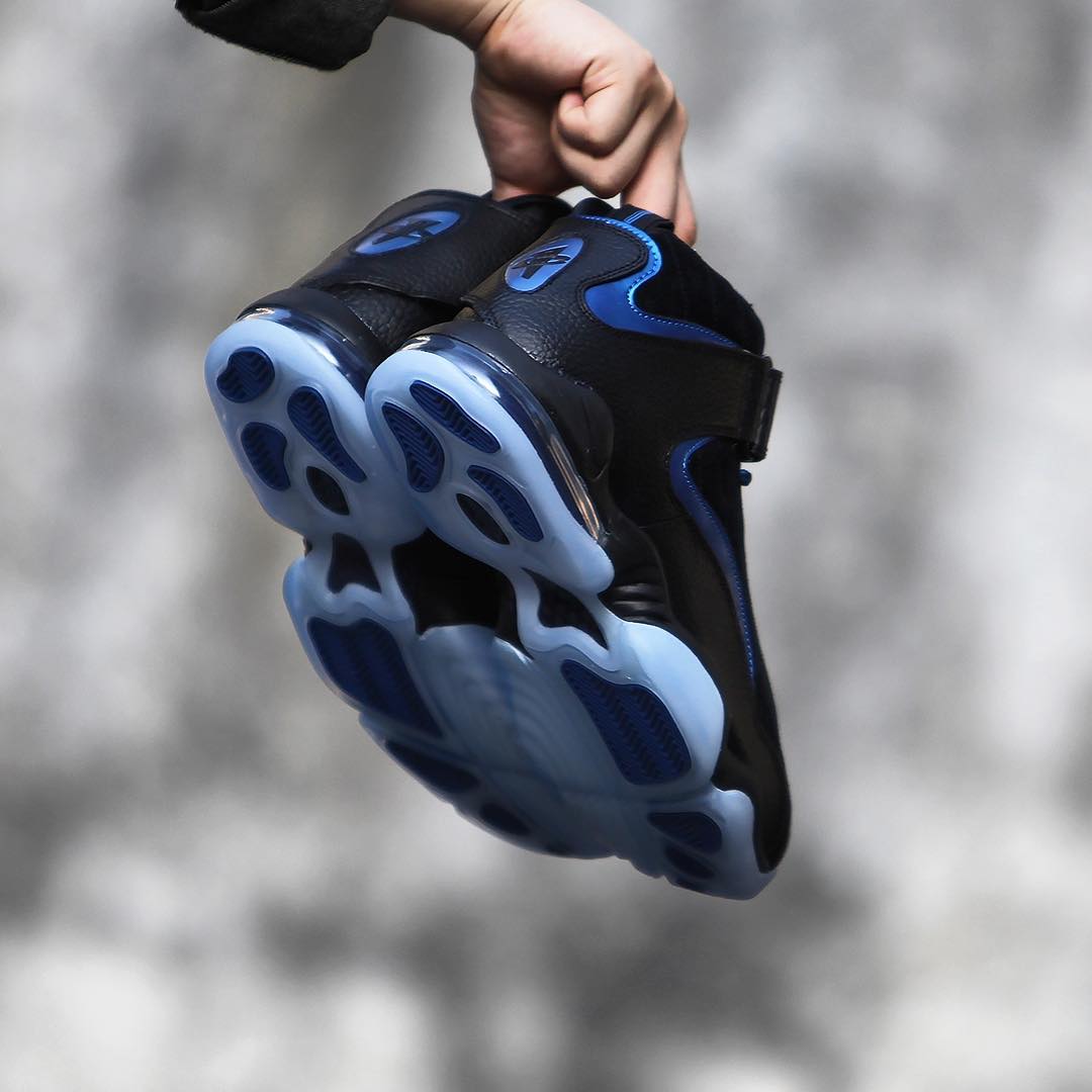 Air penny iv on sale black atlantic blue