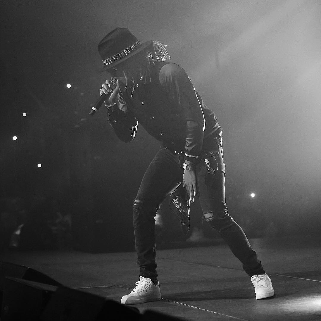 Future wearing the Nike Air Force 1