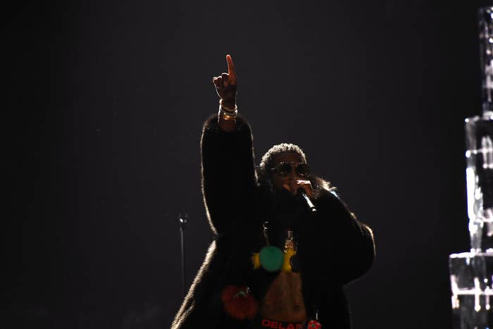 Gucci Mane at the 2016 BET Hip-Hop Awards
