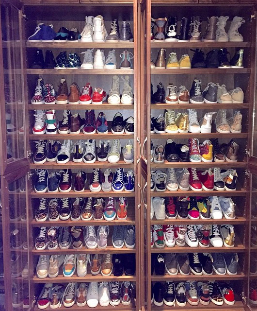 Floyd Mayweather&#x27;s Shoe Closet