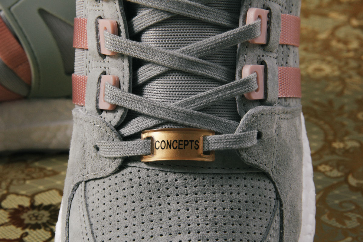 Concepts x adidas EQT Ultra Boost Green Laces