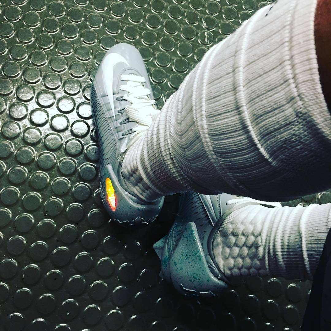 Odell Beckham Back to the Future Nike Mag Cleats