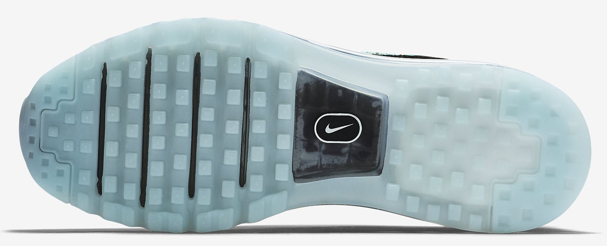 Nike Flyknit Air Max Black/Blue Lagoon-Copa (4)
