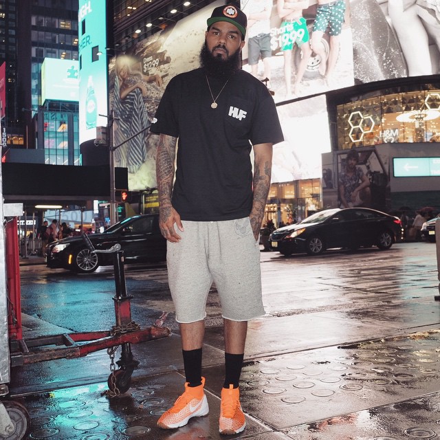 Stalley wearing the Nike Air Footscape Magista Netherlands