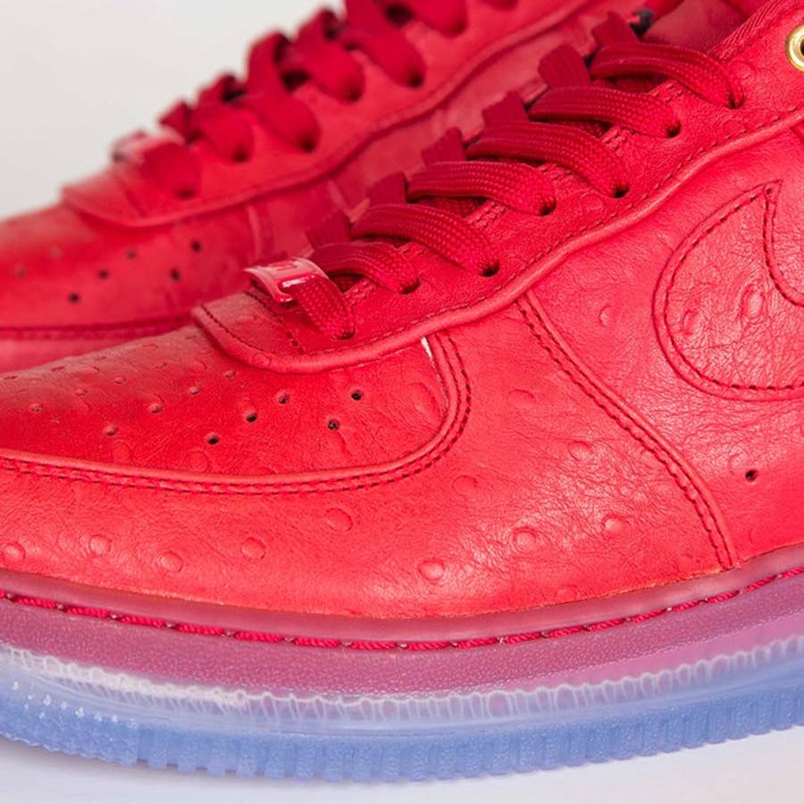 Nike Lunar Force 1 High - University Red - Ice Sole 