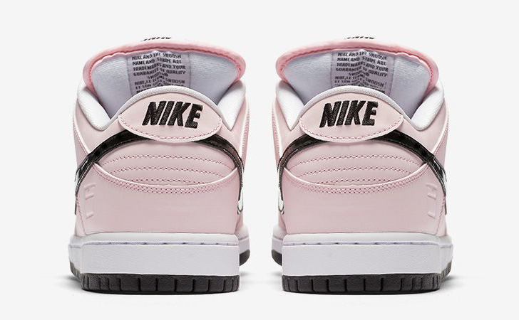 Pink Box Nike SB Dunk 833474-601 Heel
