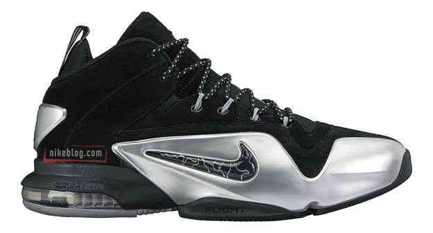 Nike Zoom Penny 6 Black/Metallic Silver