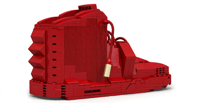 Lego Nike Yeezy 2 Red October (3)