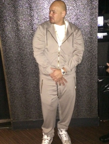 Fat Joe wearing the Nike Air Python
