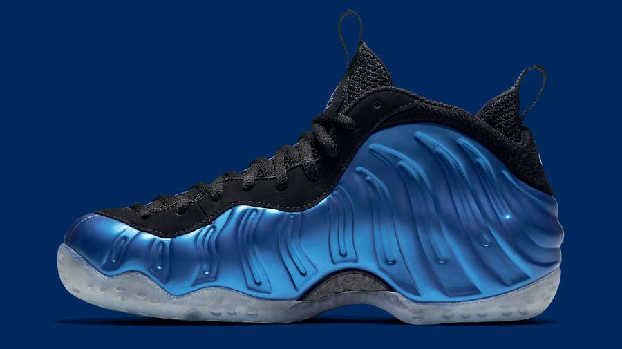 Mens Nike Air Foamposite One XX Dark Neon Royal White Black 895320