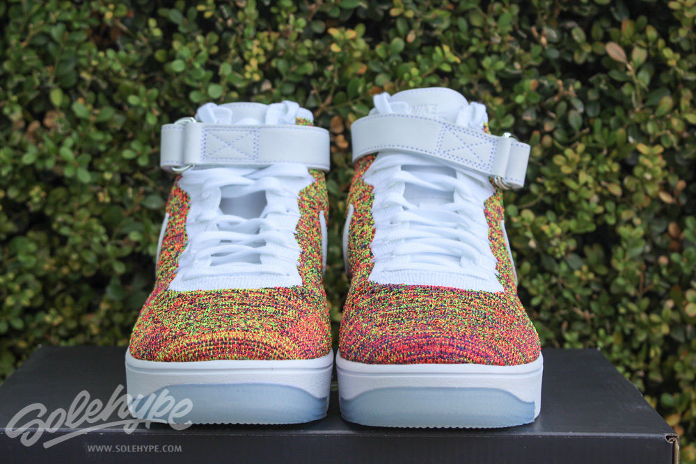 Multicolor Nike Air Force 1 Flyknit 817420-700 (3)