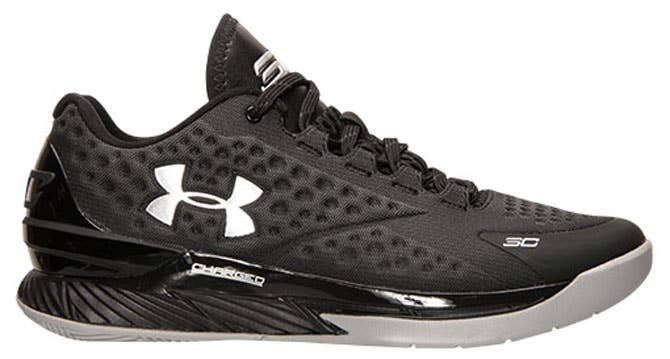 Under Armour Curry One Low Black Silver (1)