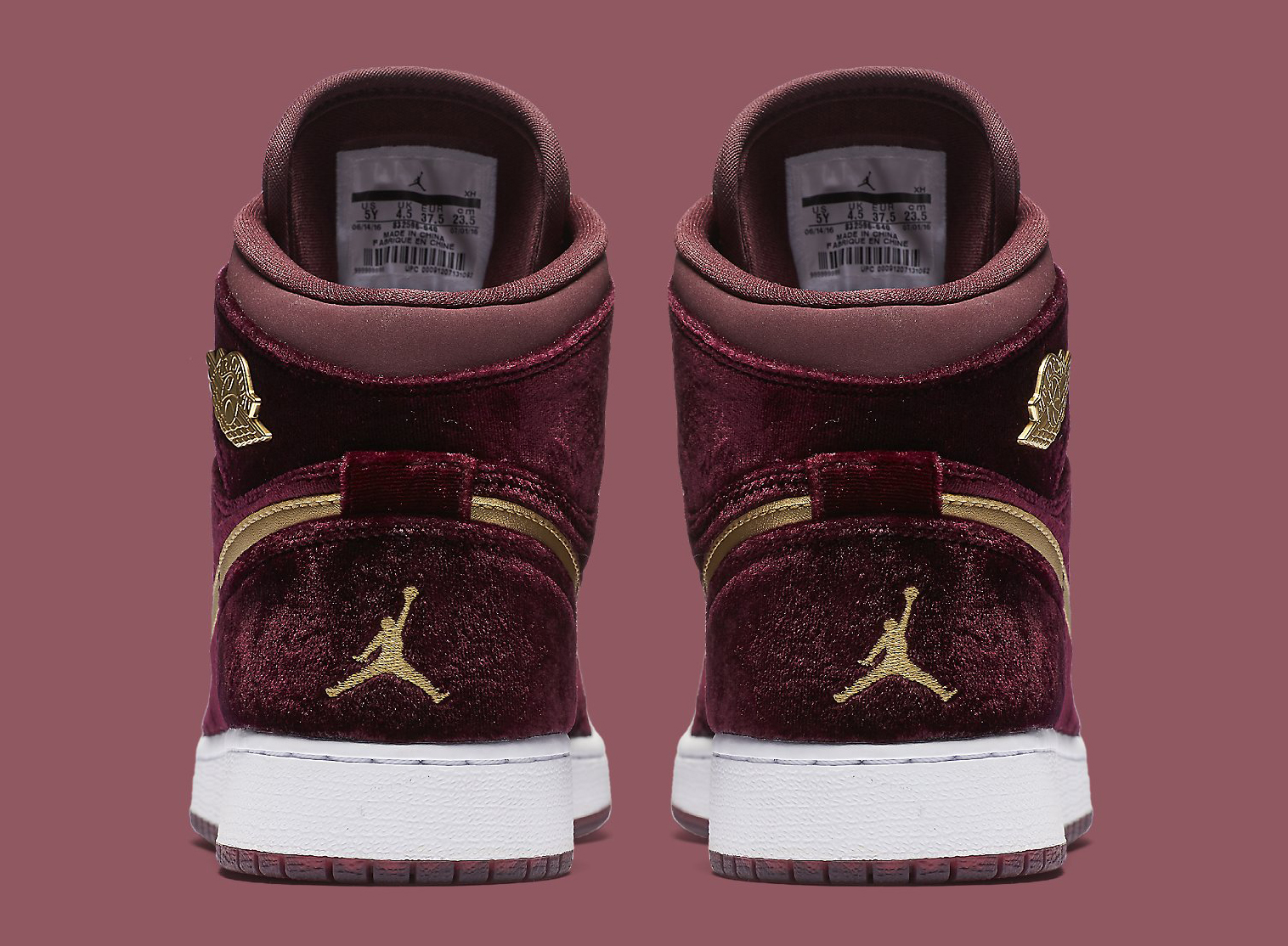 Air Jordan 1 Heiress (Velvet) - Sneaker Freaker