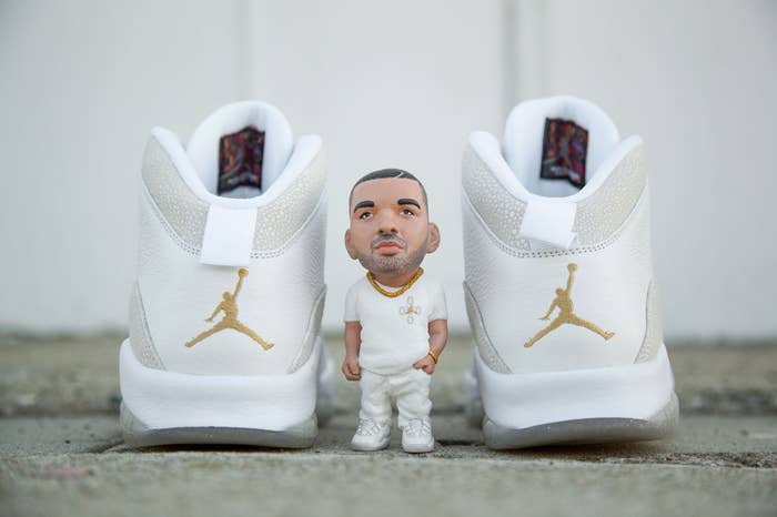 Air Jordan 10 OVO BAIT Restock w/ Drake Sculpture (2)