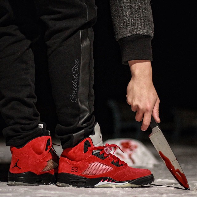 Air Jordan 5 Toro Bloody Knife