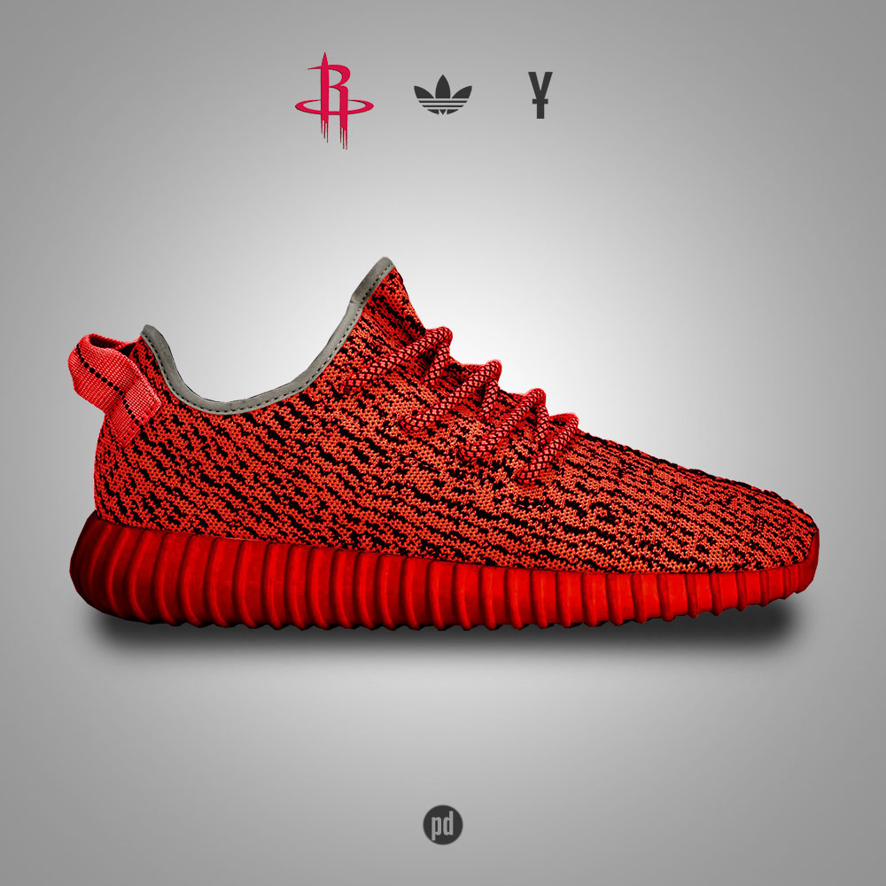 adidas Yeezy 350 Boost for the Houston Rockets