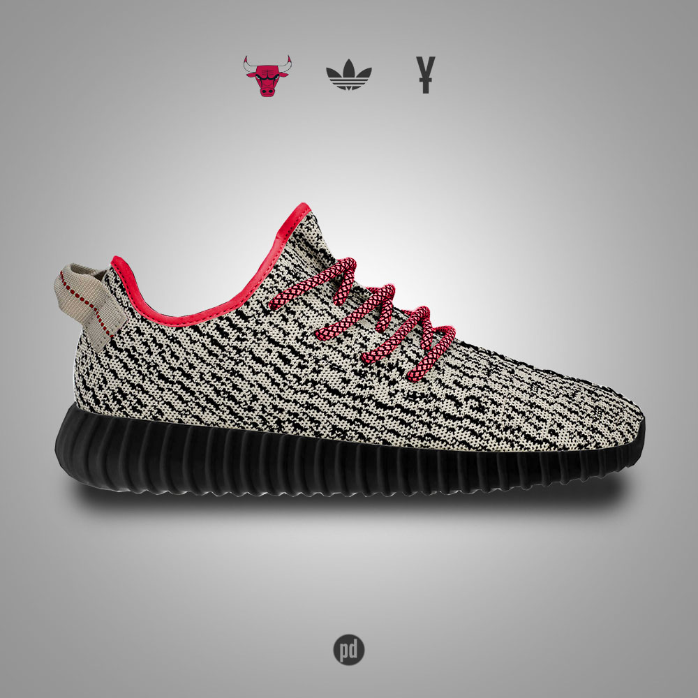 adidas Yeezy 350 Boost for the Chicago Bulls