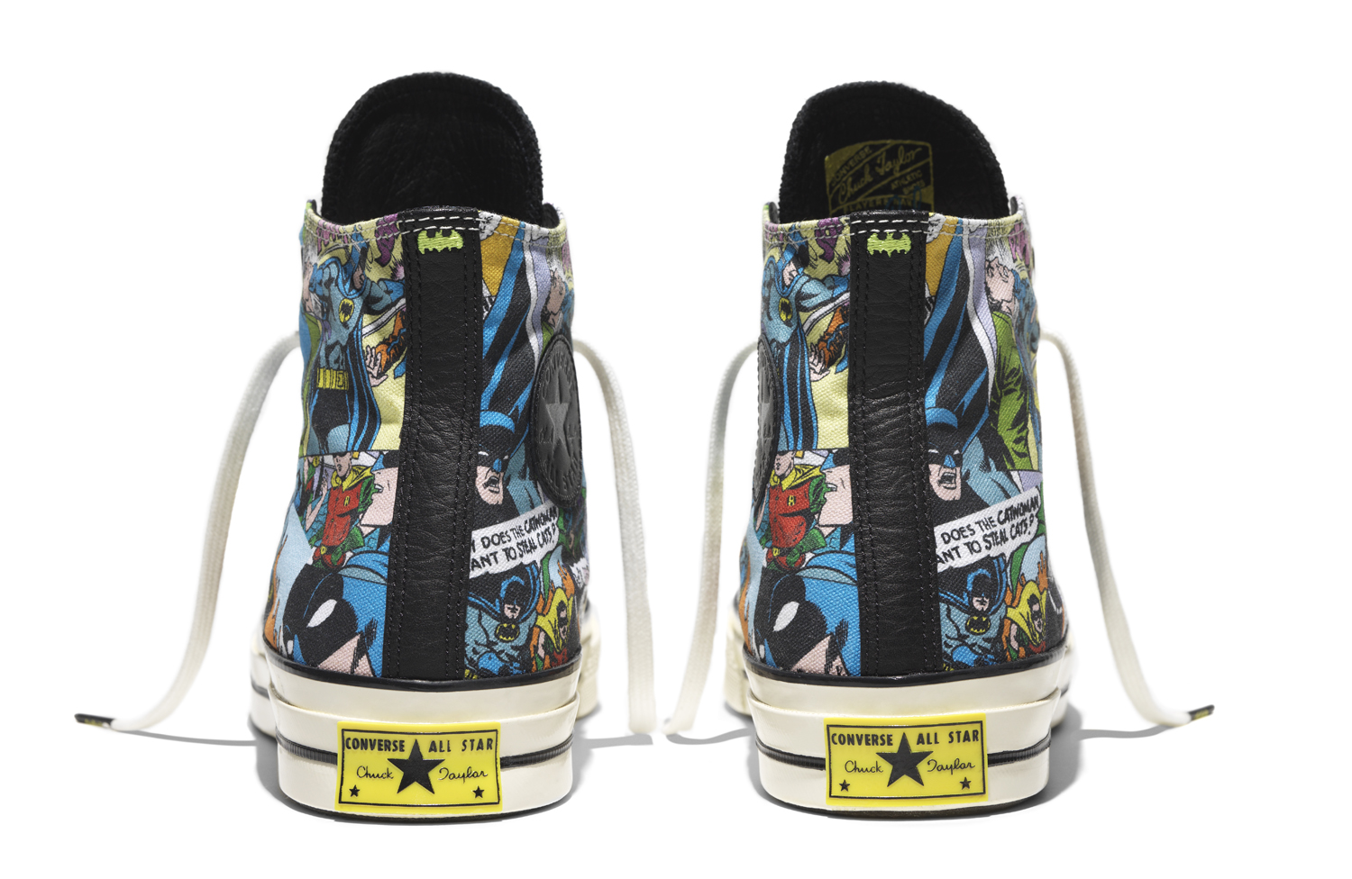 Batman Converse Sneakers Heel