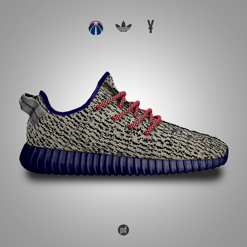 adidas Yeezy 350 Boost for the Washington Wizards