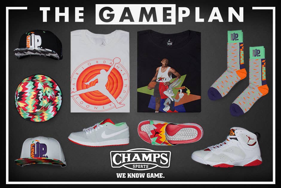 Champs Sports Hare Air Jordan Collection