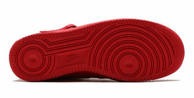 Nike Air Force 1 Mid All Red Sole