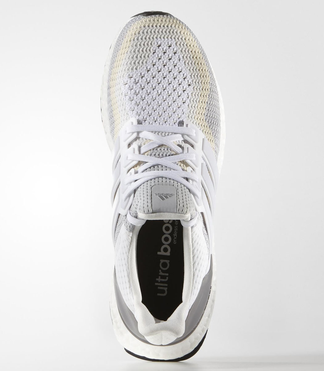adidas Ultra Boost 2016 Wave White/Grey-Cream (2)