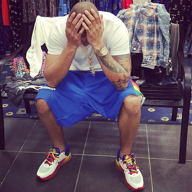 DJ Envy wearing the &#x27;Manny Pacquiao&#x27; Nike Air Trainer 1.3 Max Breathe