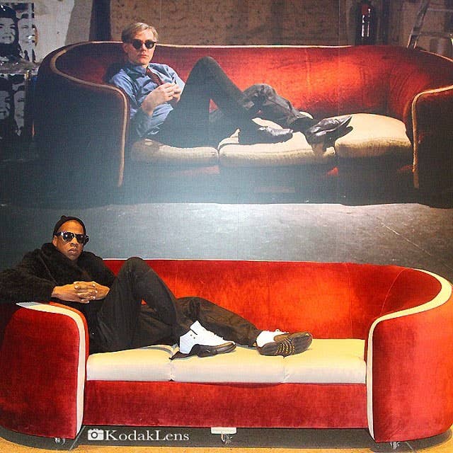 Jay Z Pays Tribute to Warhol in &#x27;Taxi&#x27; Air Jordan 12