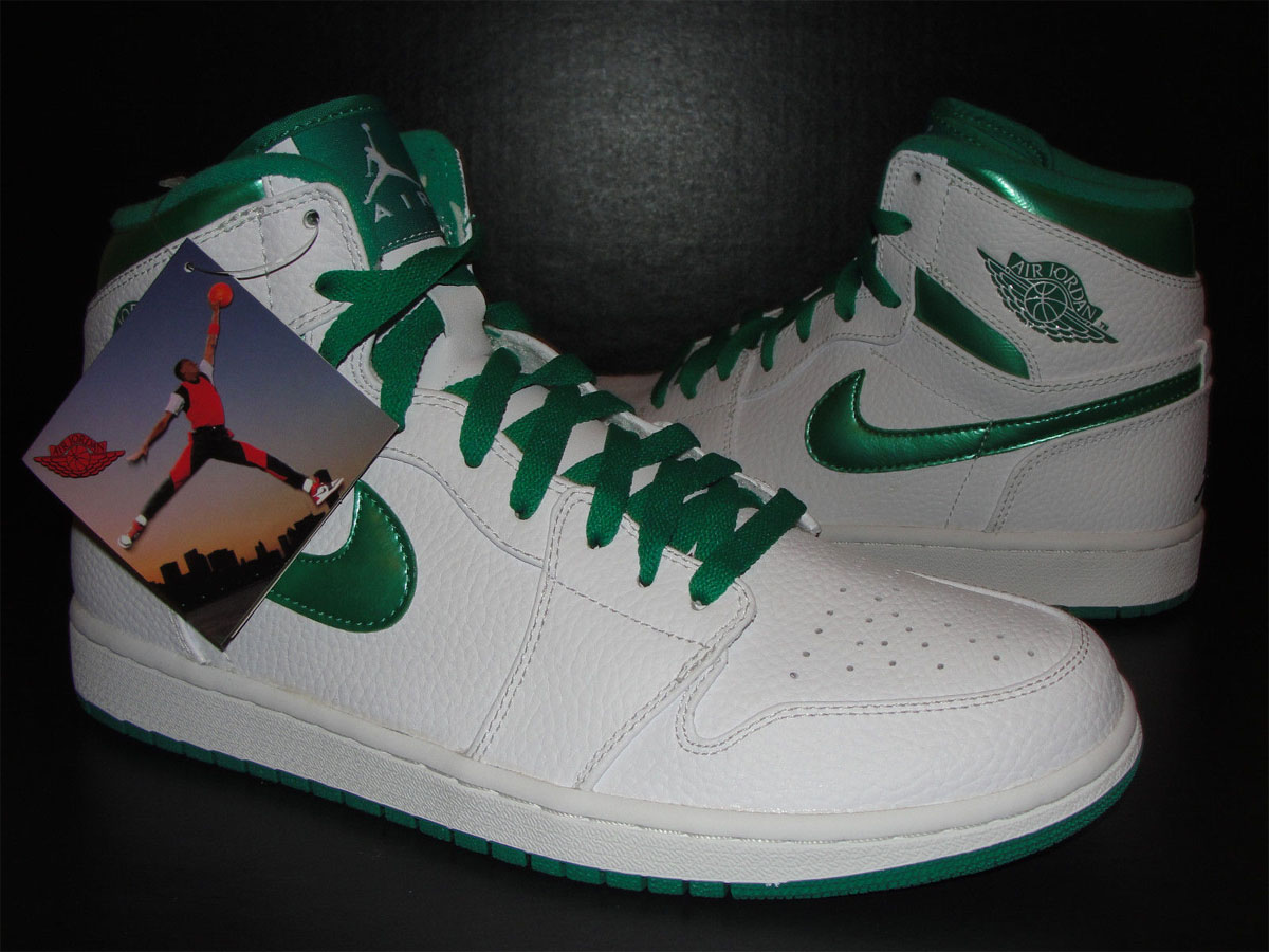 Jordan 1 metallic on sale green