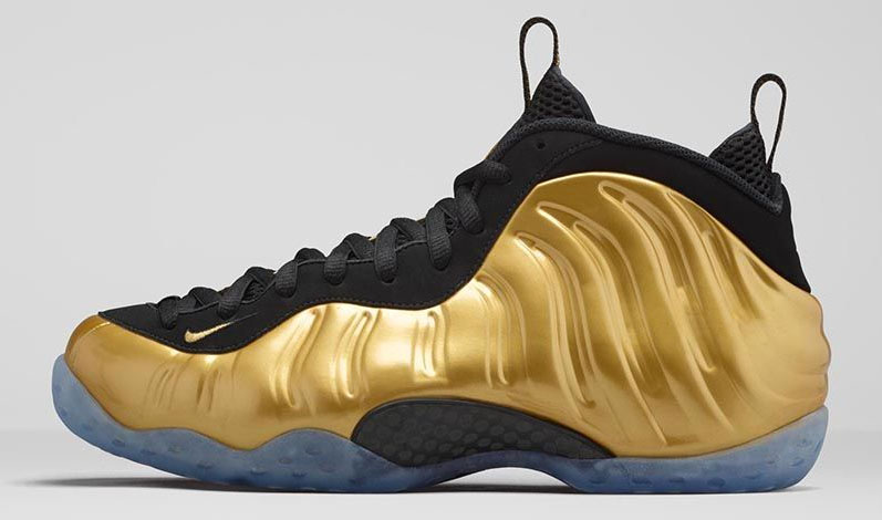 Nike Air Foamposite One Gold