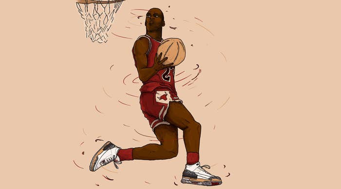 An Illustrated Look at the Slam Dunk Contests Greatest Moments