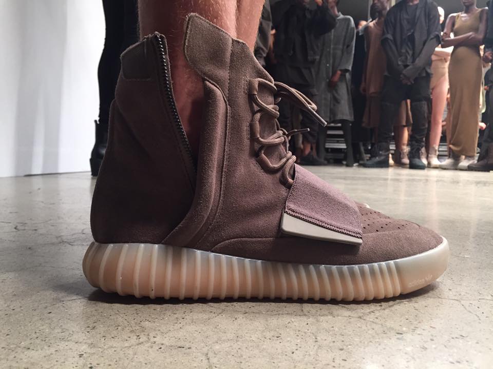 New adidas Yeezy Boost Colorway Spotted at Kanye West's Fashion Show | Complex