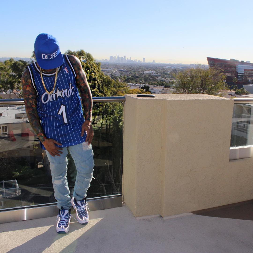 Conceited Wearing the &#x27;Atlantic Blue&#x27; Nike Air Penny 2