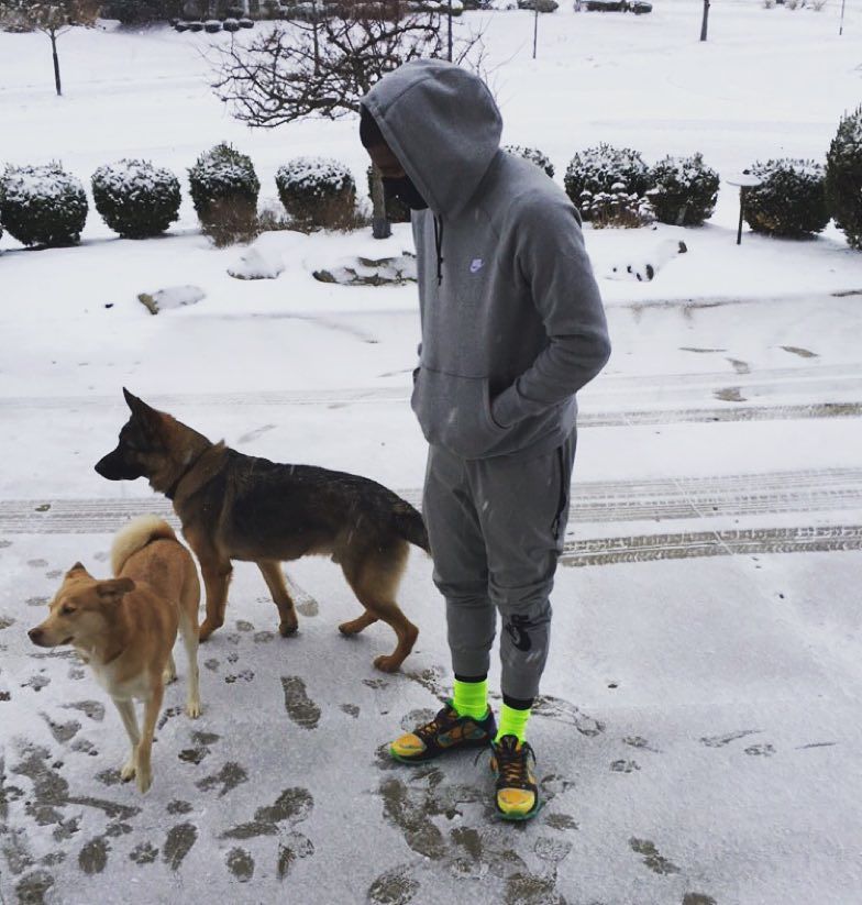 Kyrie Irving Wearing the Nike Kobe 5 Prelude